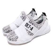 Details About Skechers Dlt A Static Flare White Black Women Running Slip On Shoes 88888156 Wbk