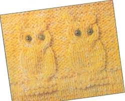 knit cable owl pattern to knit chart more great patterns