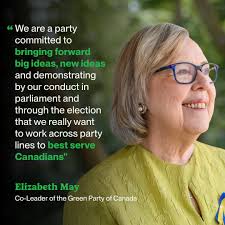 Big ideas. Bold leadership. A Canada that works together. That's the Green  future 🌿