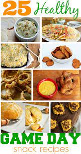 25 Healthy Game Day Snack Recipes The Coupon Project Healthy Superbowl Snacks Healthy Superbowl Super Bowl Food Healthy
