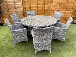 Maybe you would like to learn more about one of these? Sarasota 6 Seater Round Dining Set Grey