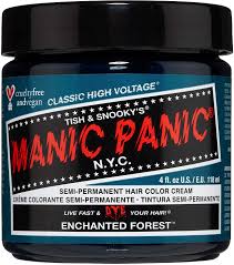 Manic Panic Enchanted Forest Classic Creme Vegan Cruelty Green Free Semi Permanent Hair Dye 118ml Amazon It Bellezza