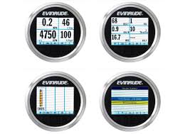 Evinrude Releases New Nautilus Engine Gauges Panbo