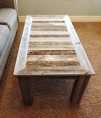 Coffee table pottery barn geometric construction solid pine home furnishings simple wood furniture design home decor. 24 X 48 X 18 Bretton Style Reclaimed Wood Rustic Barnwood Coffee Table Driftwood Furnitures