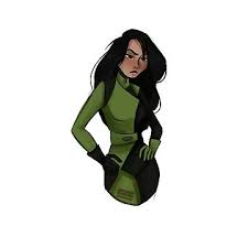 Annoyed Shego from Kim Possible 