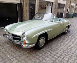 Classic Cars For Sale On Instagram 1959 Mercedes Benz 190sl Roadster Sold For 101 200 By Coys1919 The 190 Sl Was Powere Mercedes Benz Cars For Sale Benz