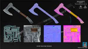 Maybe you would like to learn more about one of these? Artstation Pbr Viking Axe Assassin S Creed Valhalla Magnum Mak Lam Chau