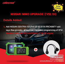 Thankfully, there are other ways of solving this issue. Program Nissan Sylphy B18 2020 Proximity Bypass Pin Code By Obdstar X300 Dp Plus Obdii Shop Official Blog
