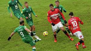 Статистика ударов по воротам, владению мячом, угловым. Sluckij Obyasnil Za Schet Chego Rubin Obygral Spartak Sport Ria Novosti 28 02 2021