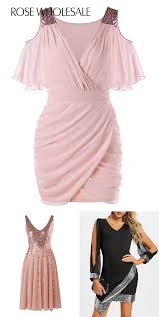 Up To 80 Off Rosewholesale Sequined Chiffon Midi Dress For Women Buy The Latest Fashion Spring Summer Outfit Dr Fashion Womens Dresses Summer Dress Outfits