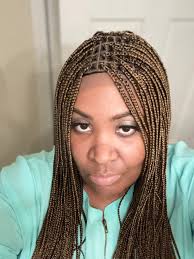 Kendra knotless braid wig