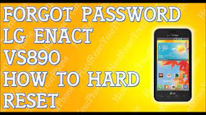 Forgot Password LG Enact VS890 How To ...