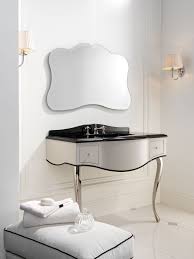 Devon Devon Audrey Vanity Unit With Absolute Black Granite Top And Chrome Legs Vanity Units Devon Devon Bathroom Styling