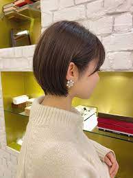 ミニボブ ベリーショート ショートヘア ショートボブ リュドール栄 石川有里彩 528761 hair ショートボブ ショートヘア 髪 カット
