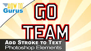 Have you ever tried to add more than one stroke to text using photoshop's layer styles panel? Photoshop Elements Add Stroke To Text Using Layers And Selections 2021 2020 2019 2018 15 Tutorial Youtube