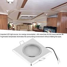 Shop ceiling light accessories at lumens.com. Ccdes Rv Roof Light Square Led Interior Ceiling Light Low Voltage Roof Decorative Lamp Refitting For Rv Yacht Ceiling Lamp Walmart Canada