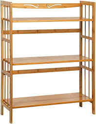 Click to see our best video content. Amazon Com C Ahome Bamboo Shelf 3 Tier Bookshelf Bookcase Free Standing Storage Shelf Plant Flower Stand Max Load 35lbs Per Shelf Utility Shelf Rack For Living Room Bathroom Kitchen Home Natural Home Kitchen