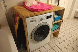 Waschmaschine einbauschrank schrank für waschmaschine und trockner selber bauen schrank über waschmaschine umbauschrank für waschmaschine waschmaschine in schrank einbauen einbauschrank waschmaschine waschturm selber bauen einbauschrank für waschmaschine. Uberbau Einhausung Diy Fur Waschmaschine Holz Waschtisch Kasten Wooden Shelf For Around Your Waschmaschine Kleines Bad Renovierungen Regal Uber Waschmaschine