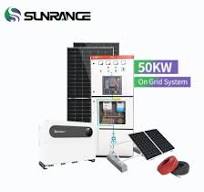Alta Eficiencia Sunrange 100kw 200kw 500kw 1MW Sistema Solar Conectado a la  Red y Autónomo para Uso Comercial 300kw Sistema de Energía Solar