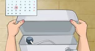 Wipe away any residue with a damp cloth. 3 Ways To Clean Metal Marks Off A Porcelain Toilet Wikihow