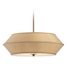 22 Inch Wide Three Light Pendant With Light Brown Shade At Destination Lighting In 2021 Pendant Lighting Light Destination Lighting