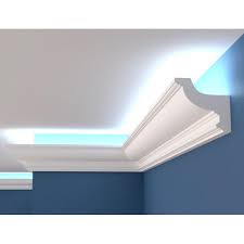 When a ceiling is low to begin with, this is not beneficiary. Architectural Mouldings For Led Cove Lighting Ceiling Moldings Cornice Moldings Ceiling Mouldings à¤• à¤—à¤¨ à¤¢à¤² à¤ˆ Styrocem Building Solutions Private Limited Mumbai Id 17939829333