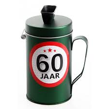 60 Jaar Kado Spaarpot Collectebus Fun En Feest