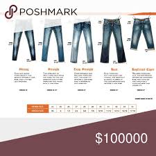 rock revival chart sizing chart jeans in 2019 fashion