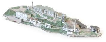 Wurlington Press Alcatraz Island Alcatraz Alcatraz Island Paper Models