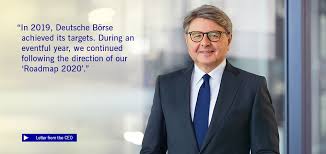 Annual report 2019 connecting worlds for 150 years. Deutsche Borse Group Annual Report