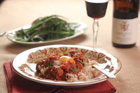 Great recipe idea from bbc cookery show rick stein's mediterran. Spicy Meatball Tagine With Poached Eggs Sara Moulton