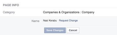 Settle je permohonan tukar nama dekat portal, nanti kita akan terima satu email pengesahan untuk tukar nama. Bagaimana Menukar Nama Page Facebook Yang Melebihi 200 Fans Dengan Percuma Ariff Shah