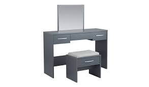 Buy Argos Home Hallingford Grey Dressing Table Dressing Tables Argos Our dressing tables and stools make a statement addition and offer elegance to any bedroom.