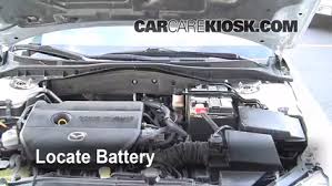 After turning my car off and back on a few times (and riding around a few miles) the light. Battery Replacement 2003 2008 Mazda 6 2006 Mazda 6 I 2 3l 4 Cyl Sedan 4 Door