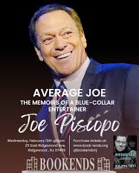 Don't Miss Joe Piscopo Next week! Link in bio. #author #bookstore  #NewJersey #booksignings #celebrity #ridgewoodnj #comedian #snl #SNL  #comedians