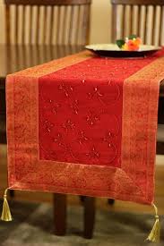 Pin By Preeti Shinde On Home In 2020 Embroidered Table Runner Long Table Runner Handmade Table Runner