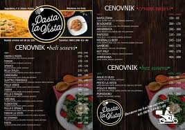 Novo Radno Vreme Pasta Bara Pasta La Vista 9 Do 24 H Info Centrala