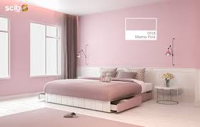 We did not find results for: A Big Bed With Drawers For Storage And A Side Table With A Flower Vase On Top In Front Of A Roo Pink Bedroom Walls Bedroom Wall Paint Colors Pink Painted