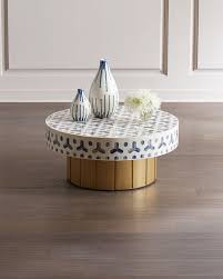 Hooker Furniture Faye Gold Base Round Coffee Table It makes the perfect perch for decorative serving trays or even board games for game nights with.