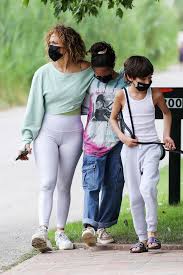 Jennifer lopez with her twins emme and max | jennifer lopez/youtube. What S Jennifer Lopez To Do When Stranded In The Hamptons Vanity Fair