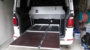 Heckauszug Nachbau Selbstbau Anleitung Schublade Vw T5 134628 Vw T5 Vw Bus Umbau Heck