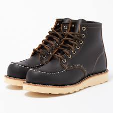 Red Wing 9874 Irish Setter 6 Moc Toe Boot Black Klondike