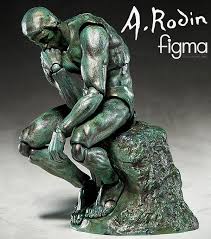 Action Figure Figma O Pensador De Auguste Rodin Blog De Brinquedo Escultura De Rodin Esculturas Famosas Obras De Arte
