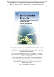 Il testo unico ambientale, d. Pdf Polychlorinated Biphenyls And Non Hodgkin S Lymphoma A Case Control Study In Northern Italy