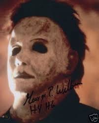 GEORGE P. WILBUR SIGNED HALLOWEEN MICHAEL MYERS H4 & H6