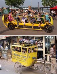 Bicycle School Bus Bike Designs Bike Design School Bus Dutch Bike