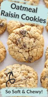 Soft And Chewy Oatmeal Raisin Cookies In 2020 Oatmeal Raisin Cookies Chewy Oatmeal Raisin Cookies Raisin Cookies