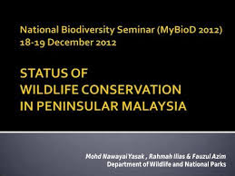 The wildlife (protection) act, 1972 (last amended in 2006) the wildlife (protection) act (wlpa), 1972 is an important statute that provides a powerful legal framework for: Status Of Wildlife Conservation In Malaysia By Dwnp Nre