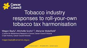 One of the inspirations for the design was the. Tobacco Industry Responses To Roll Your Own Tobacco Tax Harmonisation Ppt Download