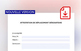 Covid 19 Attestation De Deplacement Attestation Employeur Croix Rouge Francaise